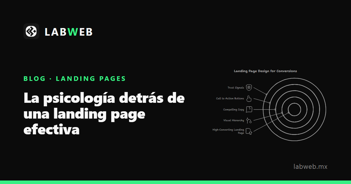 Labwbw La psicología detrás de una landing page efectiva · LabWeb